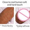 Kadınlar İçin Giyilebilir Gerçekçi Büyük Penis Dildo Külotlu Esnek G Noktası Dildoları Külotlu Dick Lezbiyenler İçin Silikon Seks Oyuncakları