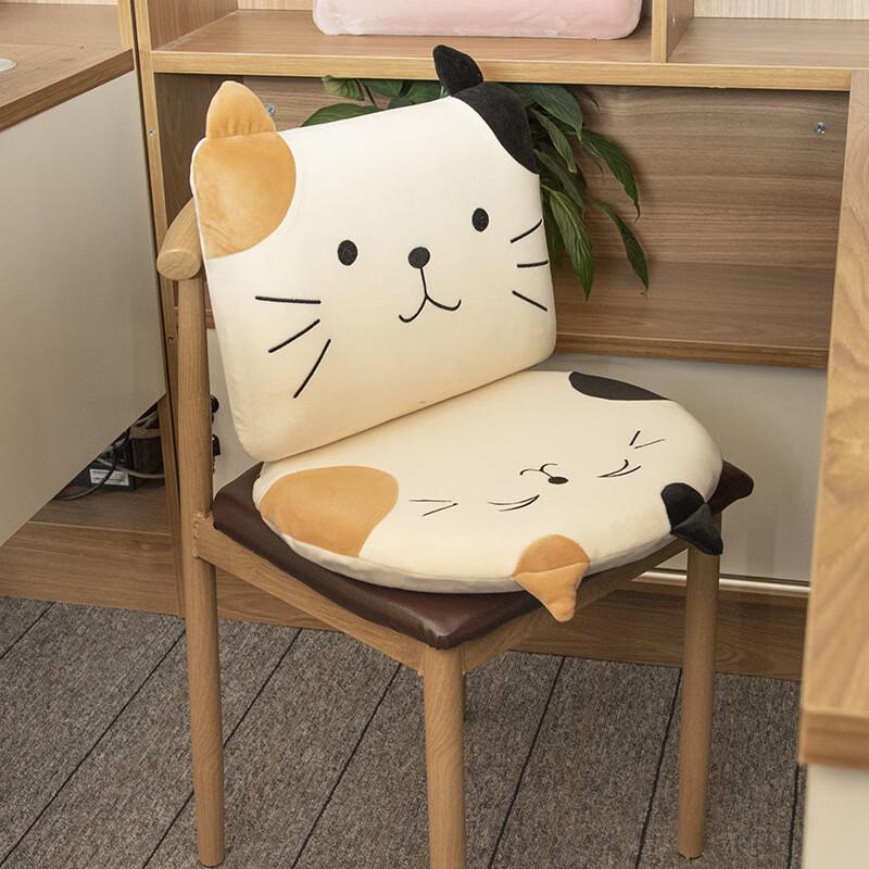 Changbaosen F15 Cartoon Cat Nap & Lumbar Support Pillow