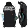 [Masterpiece] Body Bag Slick Sling Bag (PU X Polyester X Cordura Nylon, BLACK) W16 X H29.5 X D5cm