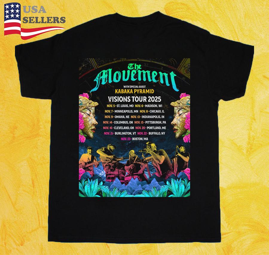 

The Movement Tour Gift For Fan All Size S to 5XL T-shirt MD1123 Unisex T-Shirt S