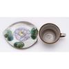 Mino Ware Coffee Bowl Dish Maiden Dance Blue Made in Japan 502-47