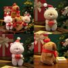 Cute Christmas Cartoon Capybara Hugging Plush Toy Girls Gift Children