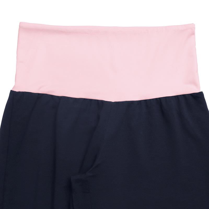2026 Summer Sweet Cool Two-Piece Set: Color-Block Bandeau Vest and Casual Pants