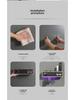 Smart Wall-Mounted Toothbrush Holder with UV Sterilizer, Toothpaste Squeezer, and Dryer