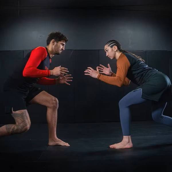 Muay Thai Kickboxen Boxen MMA UFC Shirt Slim Athletic Fit Langarm Rundhals Gym Unisex Herren Damen Fitness Workout Schnelltrocknend Druck Trainings-Tee