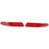 For BMW X5 E70 Rear Bumper Reflector Red 63217158949 63217158950 Rear Light Reflectors Accessory Fit for BMW E70 X5 2007-2013(Left & Right)