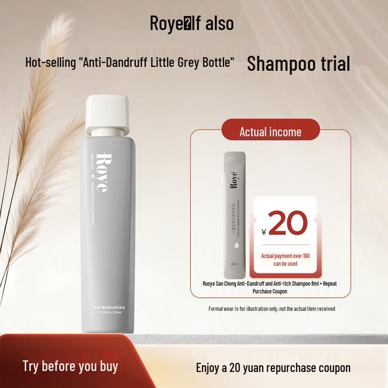 Roye Triple Action Anti-Dandruff & Itch Relief Shampoo