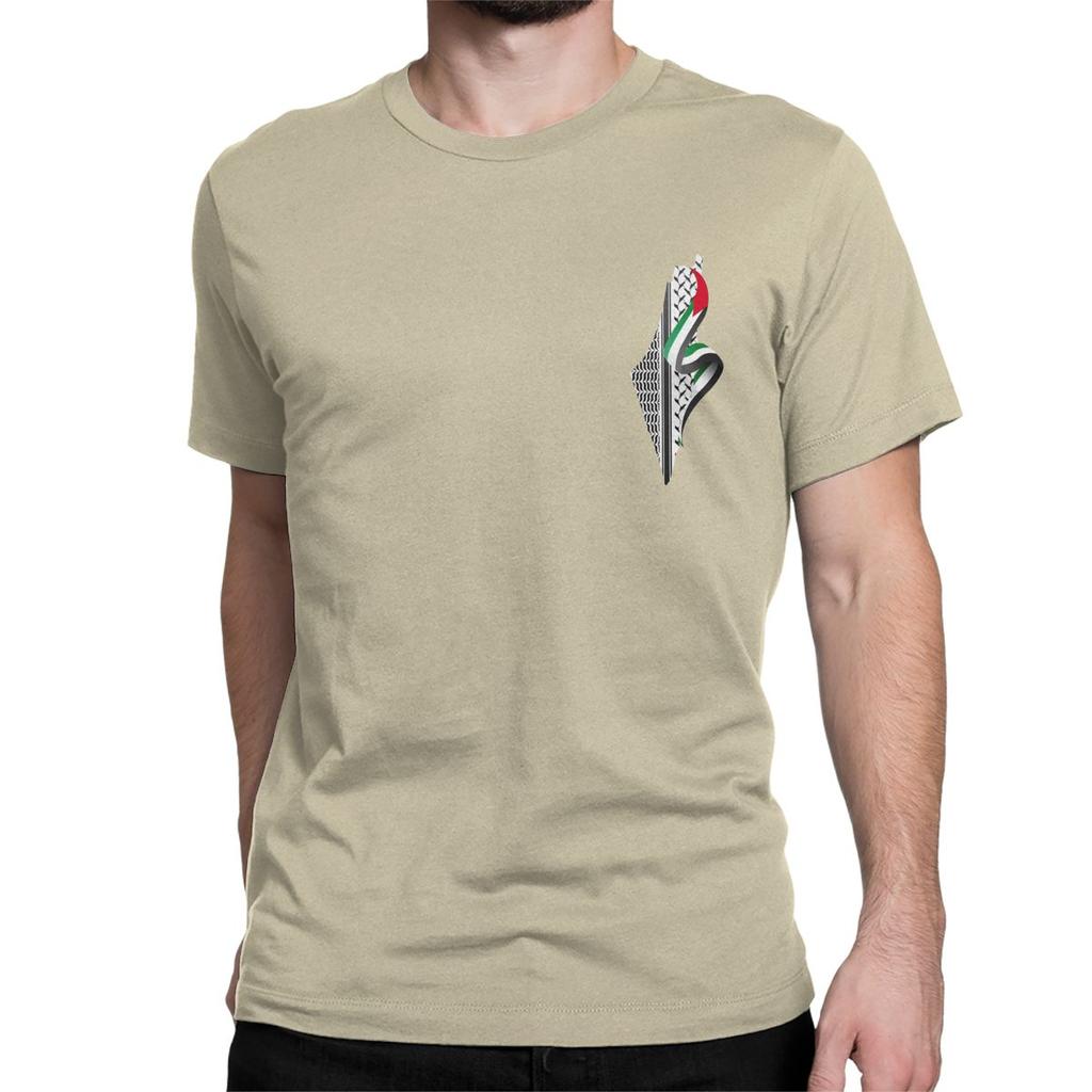 Palestinian Tatreez T-Shirts Men Women Palestines Kufiya Keffiyeh Funny Pure Cotton Tee Shirt Short Sleeve T Shirt Summer Tops