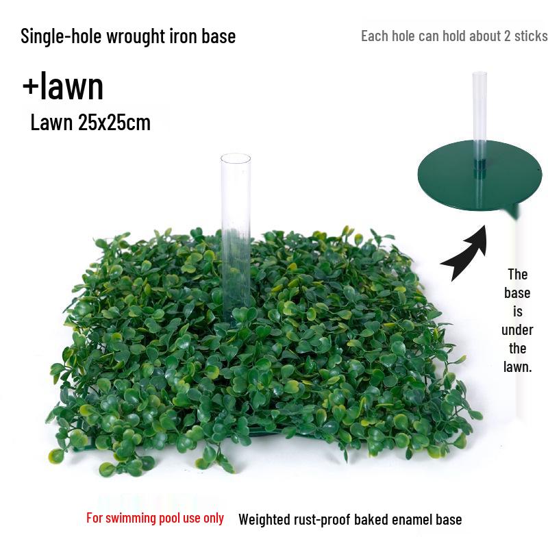 Artificial Lotus Leaf Pond Scenery Props with Stem for Stage and Landscape Photography