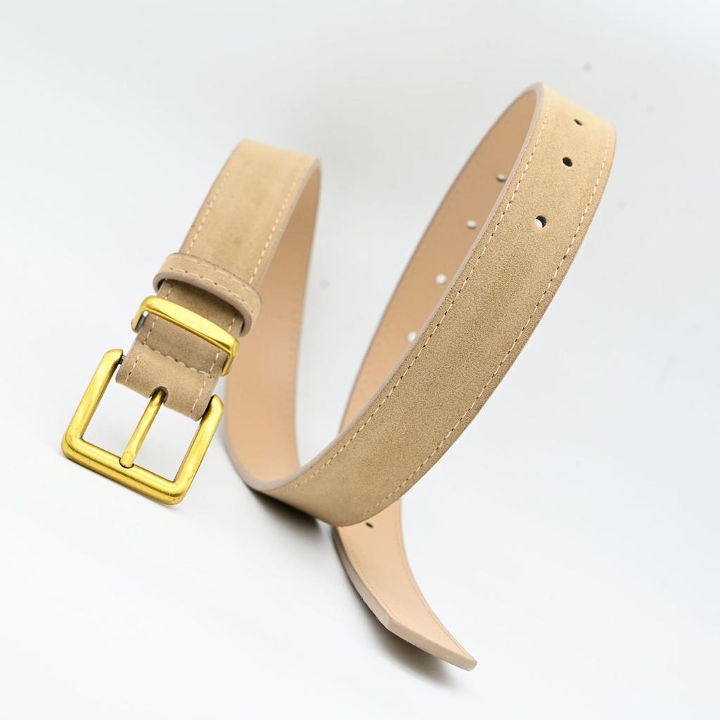 Ins Style Korean Retro Women's Belt, Simple and Versatile Belt Suit Jeans Belt Women's Trend