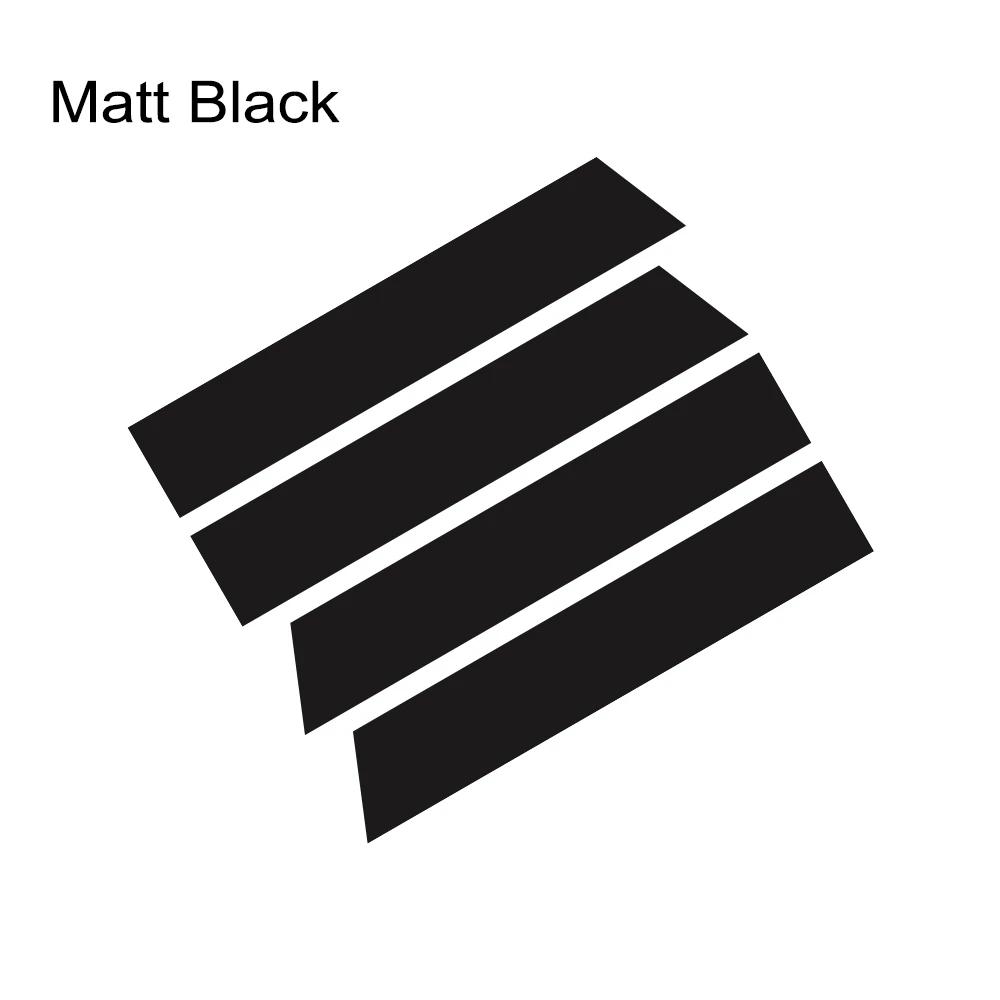 4PCS Car Side Wheel Eyebrow Fender Stripe Stickers Vinyl Decals For Ford Mustang GT S550 Car Body Decoration Decals Accessories