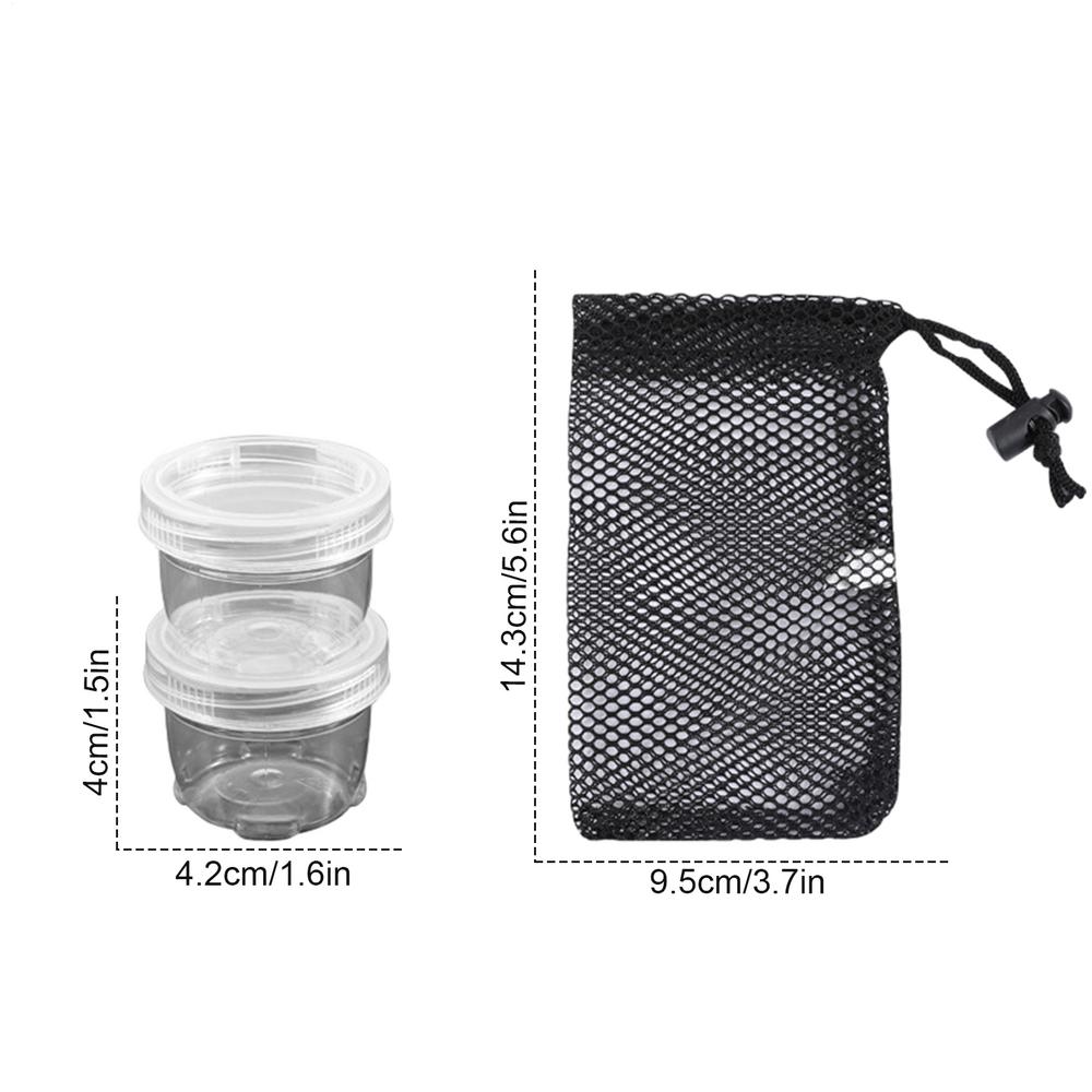 

Kitchen Soy Sauce Container Seasoning Box Portable BBQ Spices Pepper Box Storage Outdoor Camping Barbecue SpiceStorage Jar Set