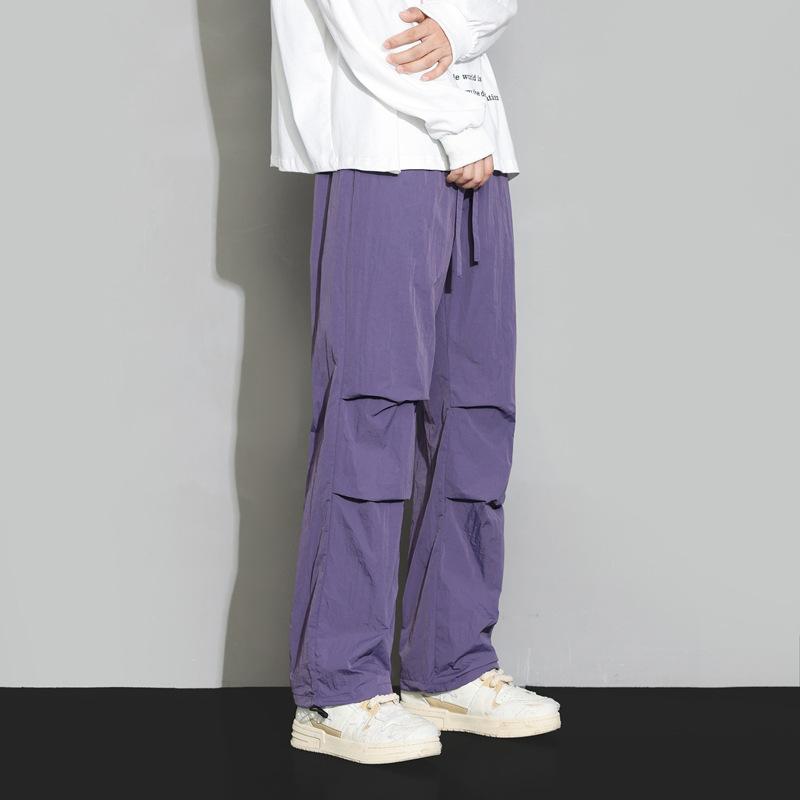 Мужские свободные брюки весна-лето спортивные повседневные брюки спортивные штаны — фото 10