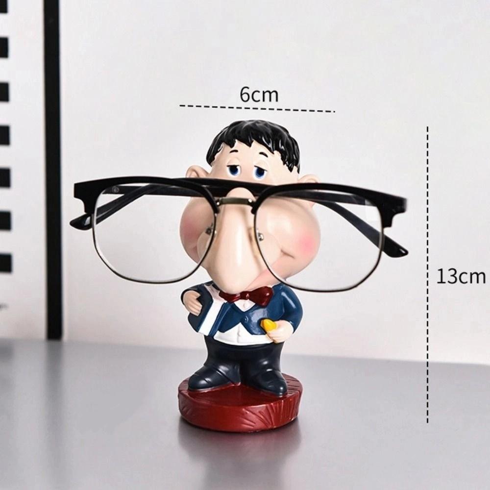 Nose Smile Design Eyeglass Rack Decorative Glasses Display Stand Eyeglass Holder  Office Desk