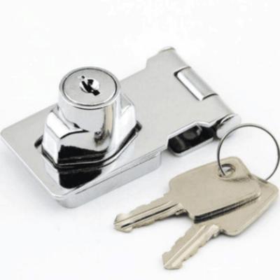 Door Lock Clasp Buckle Vintage Drawer Lock Home Lock No Hole Easy