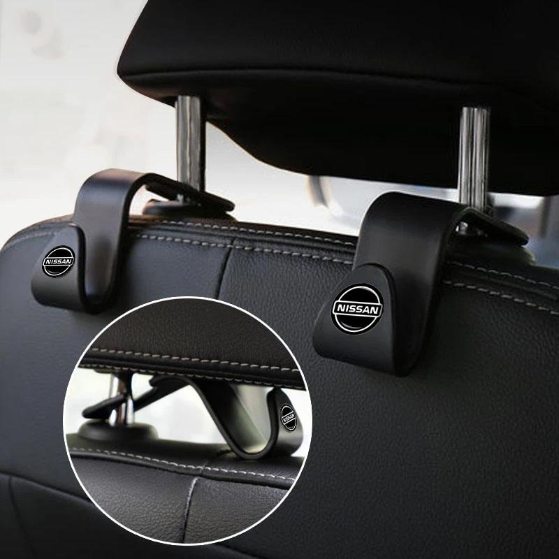 ARP5  2/4Pcs Car Interior Seat Back Stowing Tidying Hook Car Accessories For Nissan Qashqai j11 j10 Juke X Trail t32 Tiida Leaf Versa