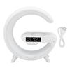 Alarm Clock with Wireless Charging Station Bluetooth Speaker Music Synchronization Remote Control