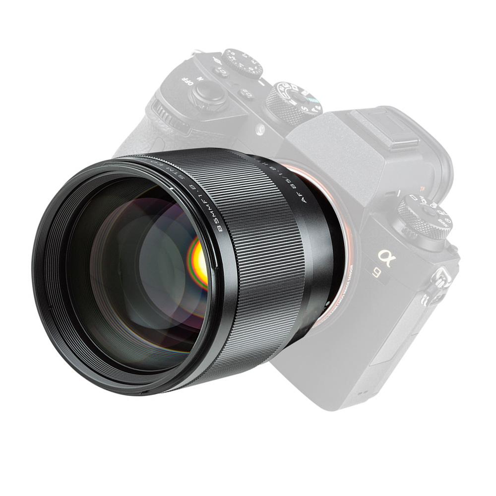 AF 85 1.8 II Professionelles Vollformat Sony E-Mount Kamera Festbrennweitenobjektiv mit Gegenlichtblende Metall Elektronische Kontakte Brennweite