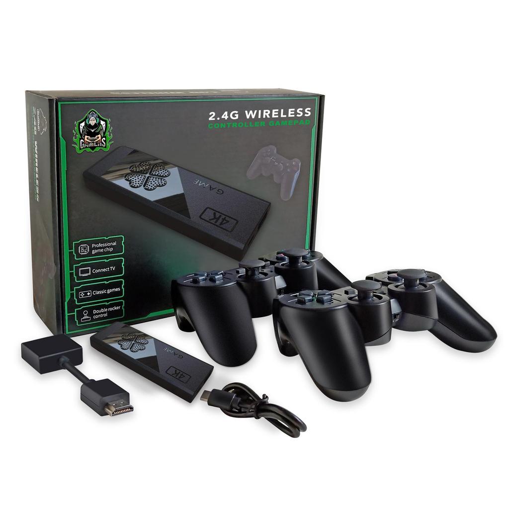 M8 Retro Dual Arcade Console: Wireless HD TV Classic Game Box
