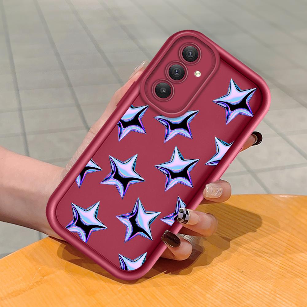 Weiche Silikon-Quadratleitern-Cartoon-Muster Vollständiger Kameraschutz Stoßfeste Hülle für Huawei Honor Xiaomi Redmi Samsung