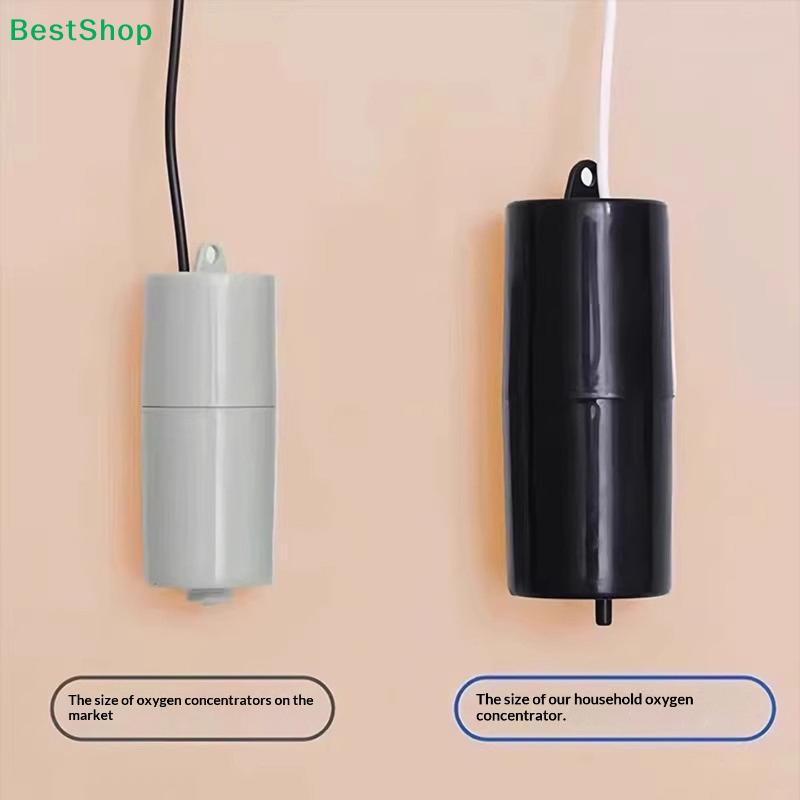 Silent USB Aquarium Air Pump - Ultra-Quiet Oxygen Pump with Air Stone & Tube for Fish Tank, Pure Copper Motor Long-Life Design