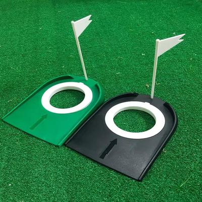 1PC Copa de Putting de Golf con Bandera, Ayudas Portátiles de Entrenamiento para Agujeros de Golf de Práctica para Niños Adultos Interior Exterior Hogar Oficina Patio Césped