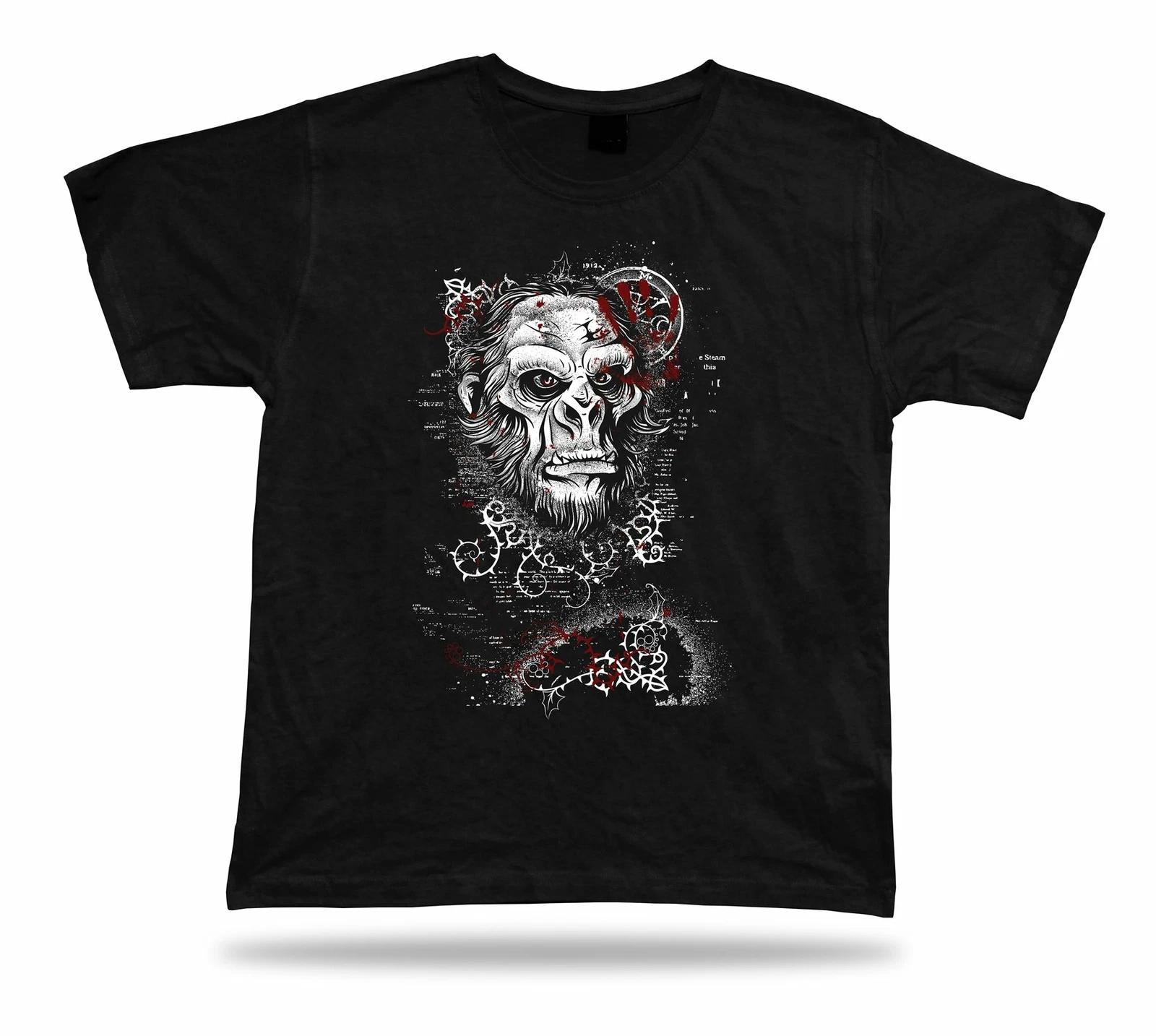 Prehistoric ape funny art design Tshirt birhday apparel special spiritual gift 3XL