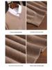 Men's V-Neck Loose Cashmere Knit Sweater - Autumn/Winter Base Layer