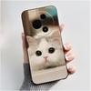 Casing For TCL 60 SE 605 / TCL 60 / TCL 60R 5G Phone Case Aesthetic Cute Cat Astronaut Soft Silicone Black Protective Back Cover