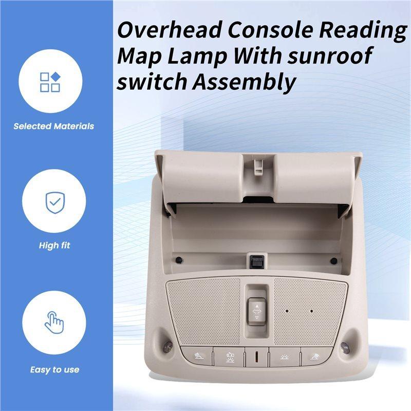 Car Roof Reading Light Sunroof Switch 26430-8990C 26430-C990D For Nissan Sentra Altima 12-18 Dome Light Eyeglass Case