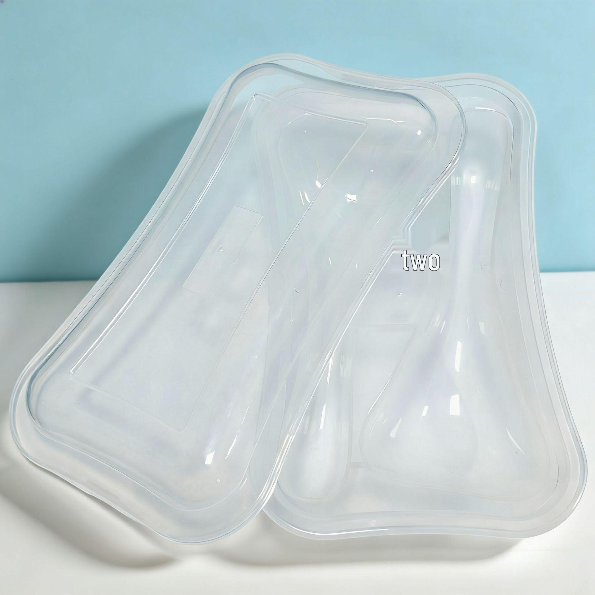 Fishtail Ice Wave Spoon: Hot & Cold Compress Facial Massager - Ice Ball & Small Ice Hammer for Face and Eye Massage.