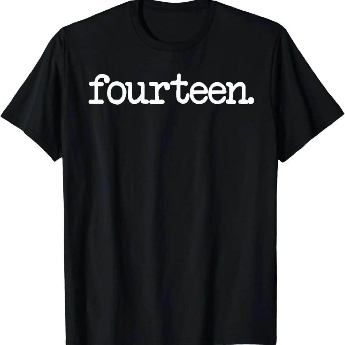 

14 Years Old _fourteen XXXXXL різнокольоровий