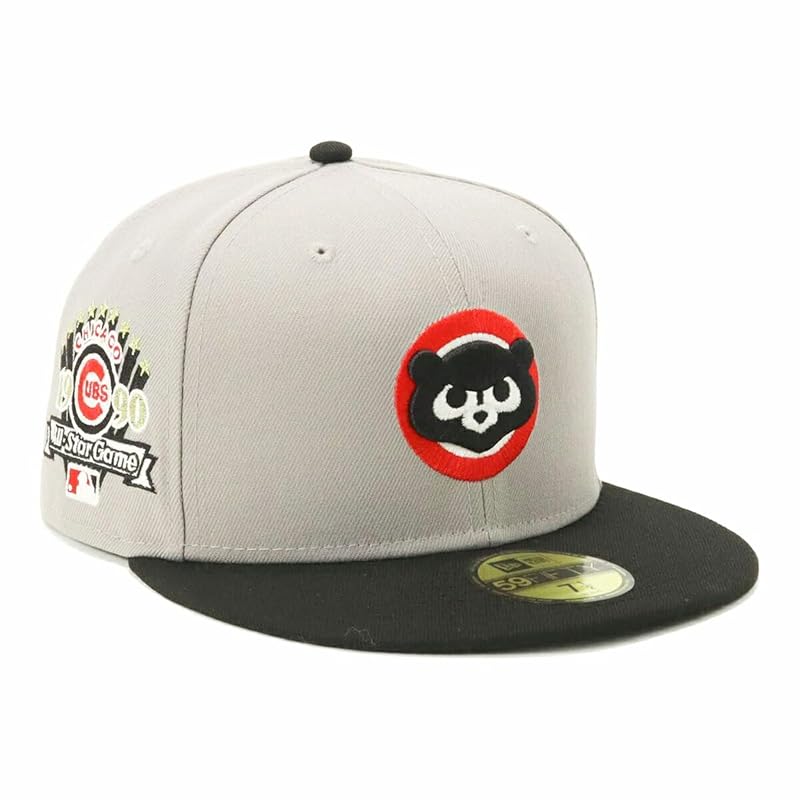 

[New Era] newera cap 59FIFTY 14562009 NER35C4087 MLB chicago cubs CUB gray/black gray 7 1/8 SIDE PATCH 2-Tone ONSPOTZ special order men s ladies hat