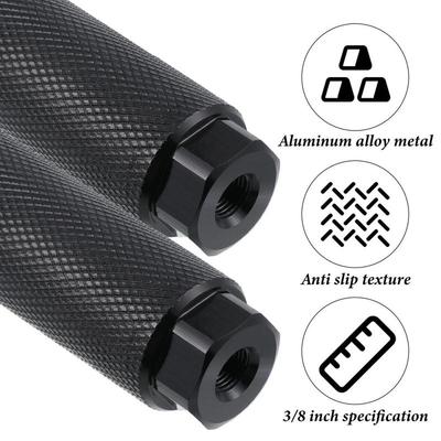 Bicycle Pegs Anti Skid Lead Foot For BMX Bike Fit 3/8'' Axle Footrest-Lever Bike Pegs Aluminum Alloy Bicycle Accessories