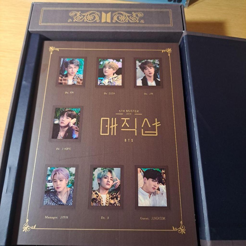 [USED] BTS DVD 5TH INTO THE MAGIC SHOP K14