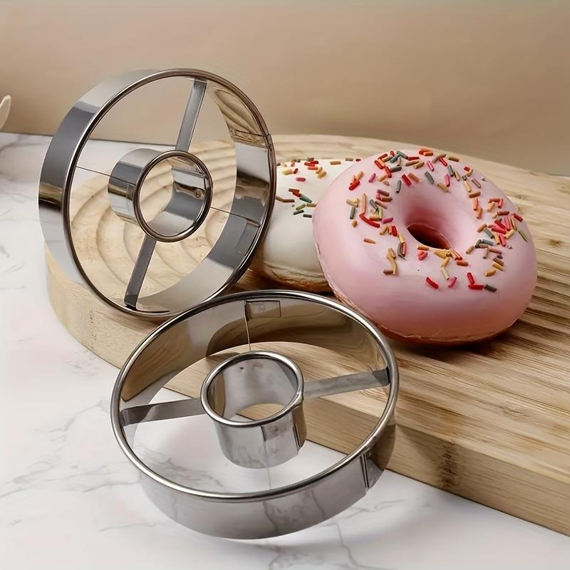1PC Donut MoldsChocolate Cake MoldsMousse Ring Round Cookie Cutter MoldsCake Decorating Baking Supplies