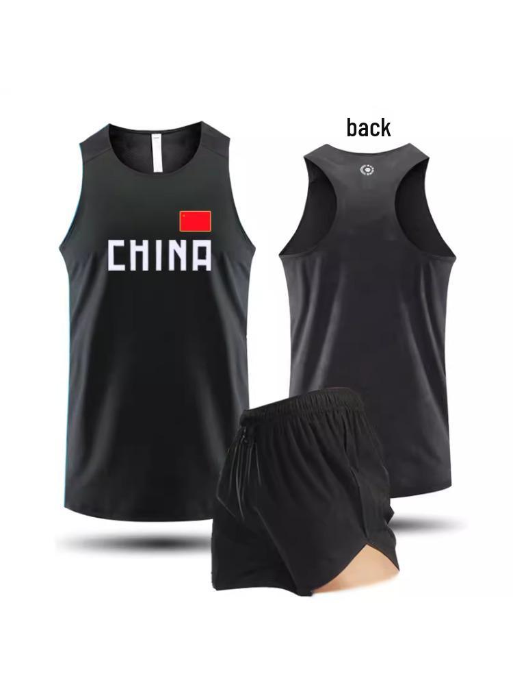 Unisex Chinese Team Athletics Training & Competition Uniform for Students