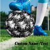 Custom Text Size 5 Soccer Ball, Standard Match Football For OutdoorDeftones