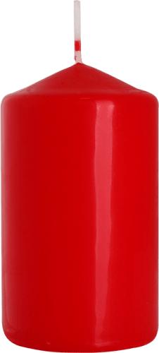 3x Pillar Candle Red 60 x 100 mm Single
