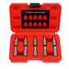 10Pcs Screw Extractor Set Damaged Broken Bolt Screw Extractor Hex Head Extractor Remover Center Drill Damaged Bolts Remover Tool