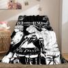 Death Note Amane Misa Luxury Flannel Lightweight Blanket Home Decor Sofa Bed Travel Cover Family Gift LXRa25