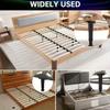 4/8 piezas para camas, sofás, tocadores y otros muebles. Soporte de listones centrales, pies de muebles duraderos, pueden mejorar el agarre. (como soporte auxiliar)