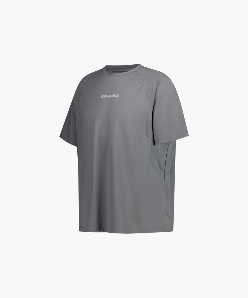 HDEX Assist Mesh Mix Short Sleeve (Dark Gray)