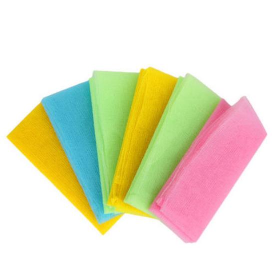 

Exfoliating Nylon Bath Shower Body Skin Cleaning Washing Scrubbing Cloth Towel