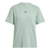 Originals Essentials Solid Color Crew Neck Short Sleeve Regular T-Shirt Women Tops Green JD1490