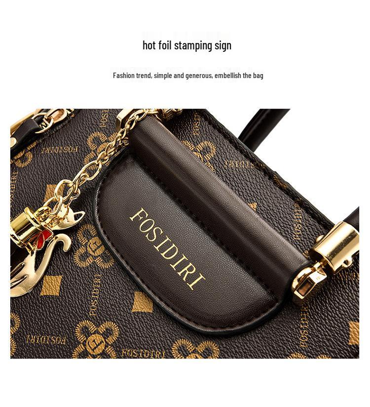 Sac à bandoulière et sac à main rétro pour femmes 2025 d'inspiration vintage - Élégant, sac à main de grande capacité pour les mamans