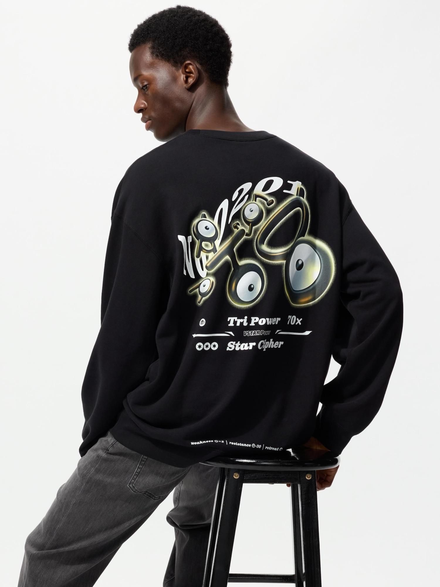 

Свитшот с карточкой Покемона Uniqlo B 09 BLACK/UNISEX S