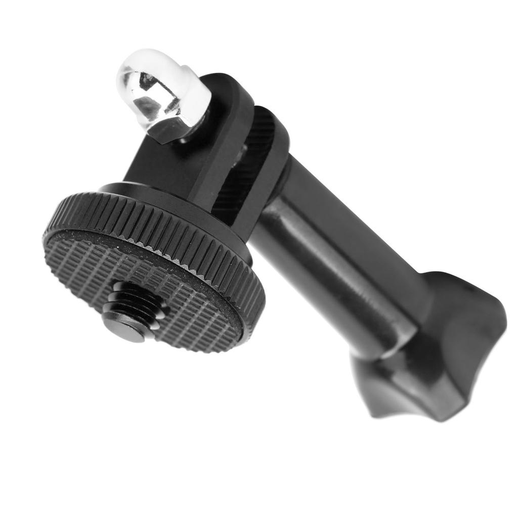 Camera Bracket Mount Adapter Aluminum Alloy Extension Arm Accessory for Insta360 ONE X/X2Black
