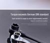 Bidirectional Ratchet Wrench: Three-Way Quick Gear Socket with Open End Fastener