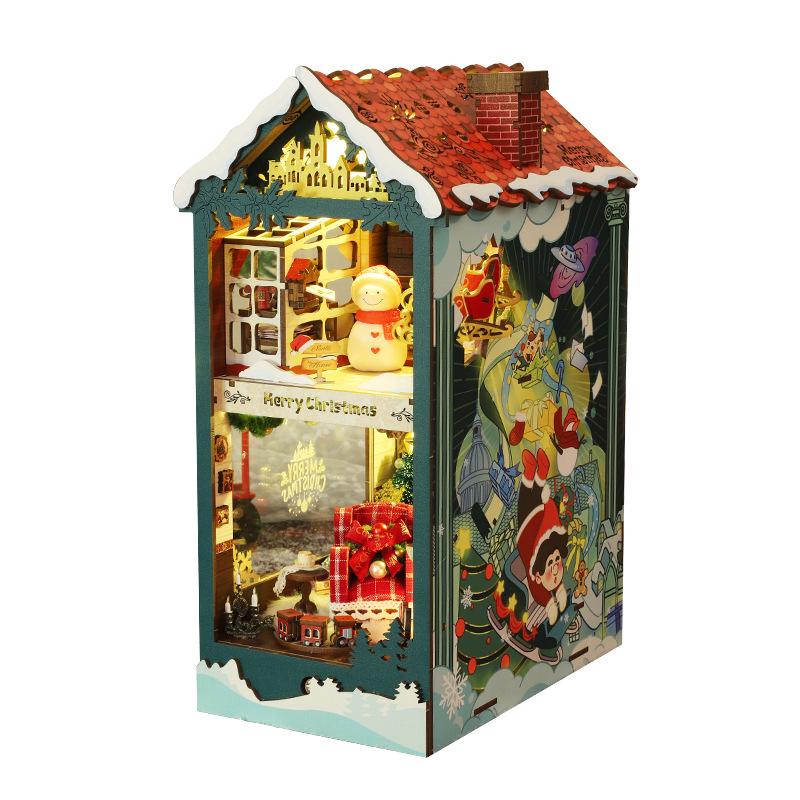 Jiate DIY SL20 Christmas Pop-up Book Stand: Handmade Creative Gift for Women